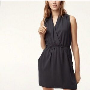Aritzia Wilfred Sabine Black Sleeveless Mini Dress